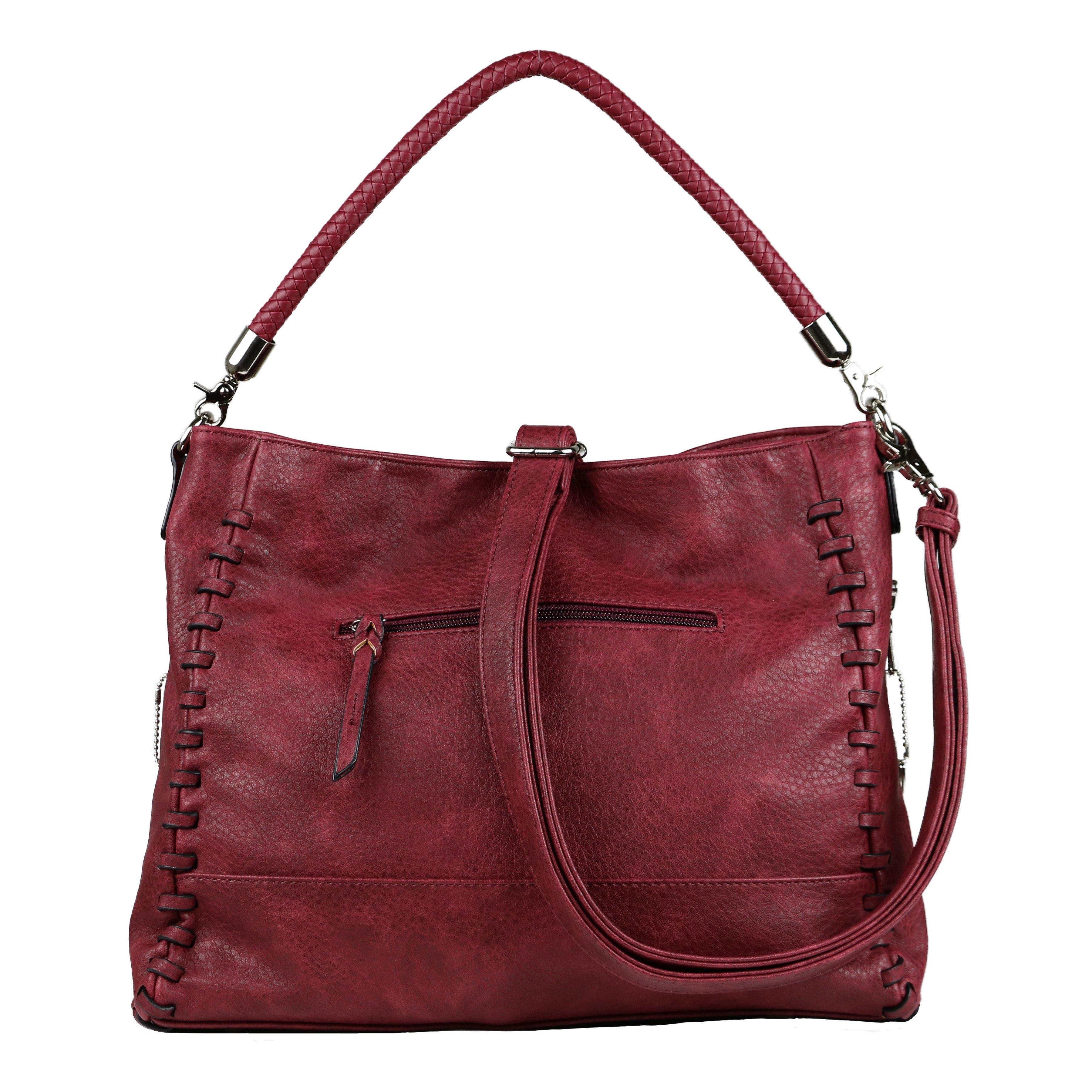 Concealed Carry Amelia Leather Crossbody